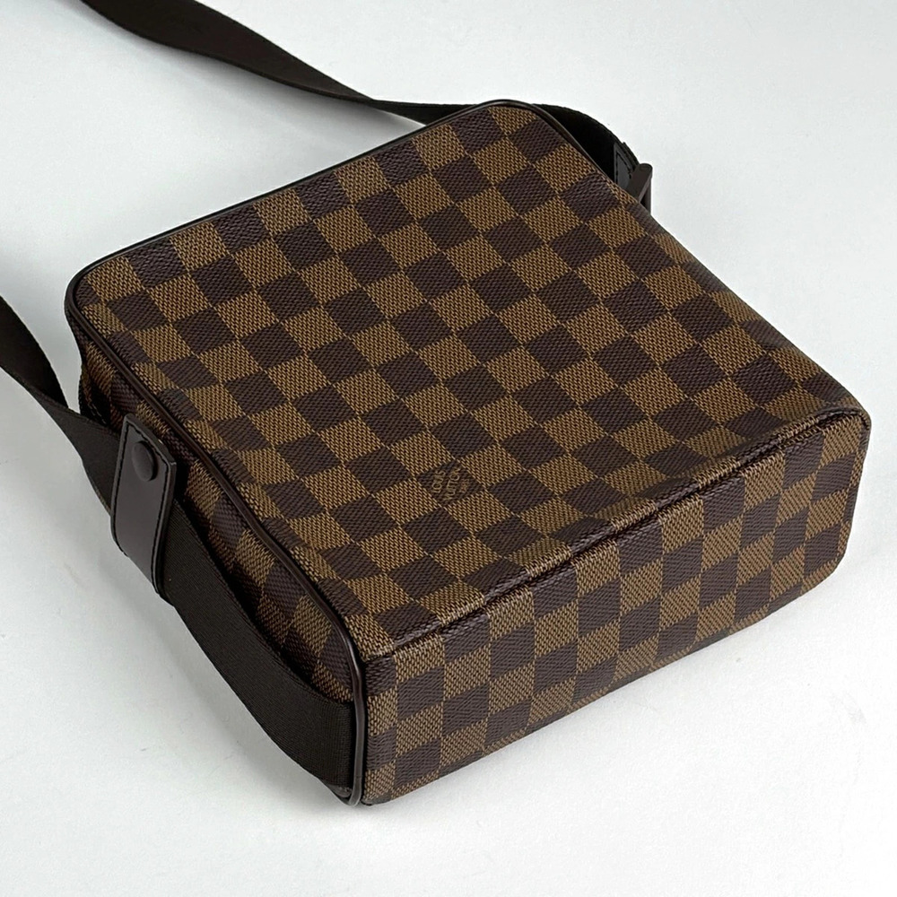 Louis Vuitton Shoulder Brown Damier Bag Olaf
